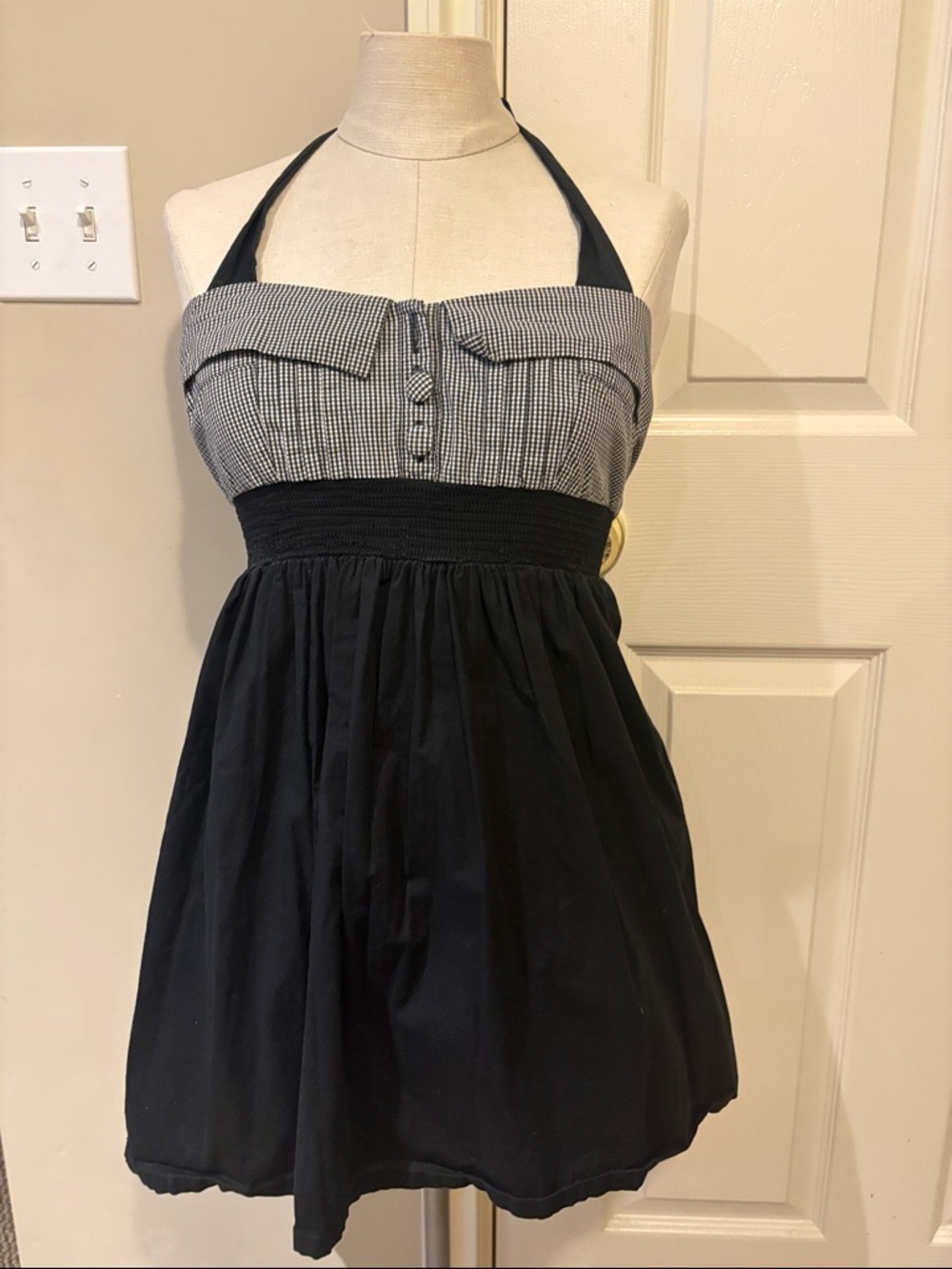 Forever 21 Strapless Two-Tone Sundress - Black and White - Picture 2 of 3